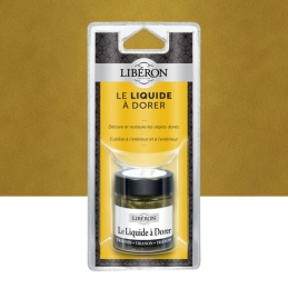 Vernis brillant pour restauration - Le liquide à dorer - Trianon - 30 ml - LIBERON