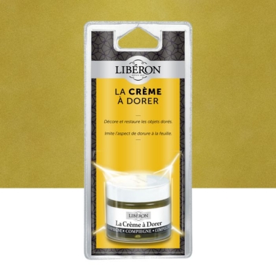 Cire brillante pour restauration - La crème à dorer - Compiegne - 30 ml - LIBERON