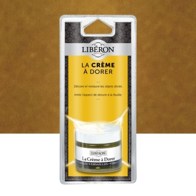 Cire brillante pour restauration - La crème à dorer - Versailles - 30 ml - LIBERON