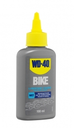 Lubrifiant chaîne conditions humides - Spécial vélo - 100 ml - WD-40 BIKE