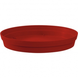 Soucoupe Toscane - Rubis - Diamètre 40 cm pour pot de 76 L- EDA