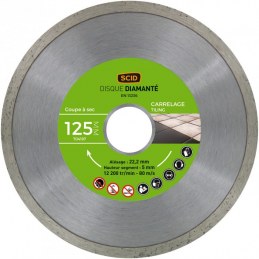 Disque Diamant carreleur - Ø 125 mm - SCID