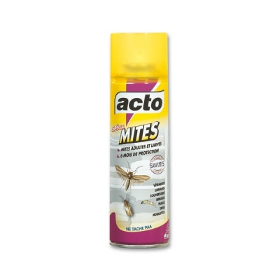 Aérosol anti-mites spécail textiles - 300 ml - ACTO