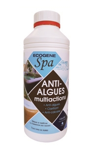 Anti-algues multiactions liquide pour spa - 1 L - ECOGENE