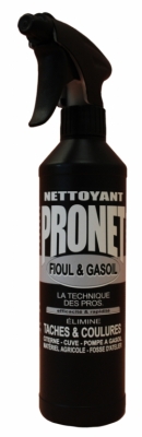 Nettoyant tâches de fioul et gasoil - 500 ml - PRONET