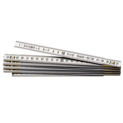 Mètre pliant - Alliage aluminium - 1 M - 15 mm - STANLEY