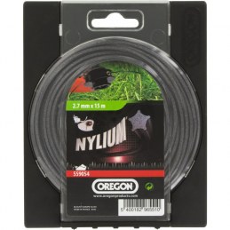 Fil étoile pour débrousailleuse - Nylium starline - 2.7 mm x 15 M - OREGON