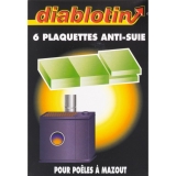 8 plaquettes Anti-suie pour poêle à mazout - DIABLOTIN