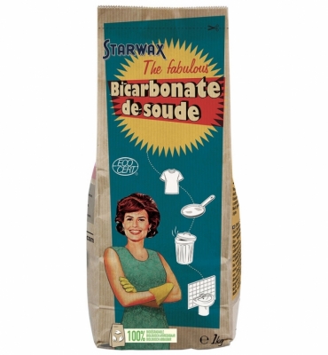 Bicarbonate de soude - THE FABULOUS - 1KG - STARWAX 