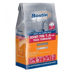 Poudre Joint fin - 5 kg - Gris - BOSTIK