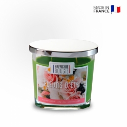 Bougie parfumée - Fleur d'été - 18 heures - Frenchie Bougie - BOUGIES LA FRANCAISE