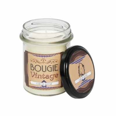 Bougie Vintage - Cuir de Russie - 150 Grs - ODYSSEE DES SENS