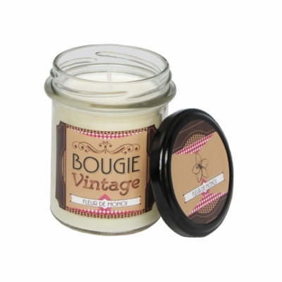 Bougie Vintage - Fleur de monoï - 150 Grs - ODYSSEE DES SENS