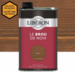 Teinter naturellement - Broux de Noix - Brun - 500 ml - LIBERON