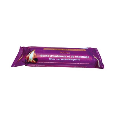 Bûche d'ambiance et de chauffage - 1.1 Kg - ACTIFEU