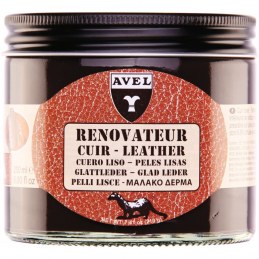 Baume rénovateur pour le cuir - Marron foncé - 250 ml - AVEL