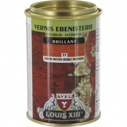 Vernis ébénisterie - Brillant - Chêne moyen - 250 ml - AVEL