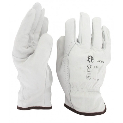 10 paires de gants standards - Cuir - Taille 10 - OUTIBAT