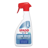 Nettoyant / détartrant spécial cabine de douche - Formule déperlante - 500 ml - SPADO