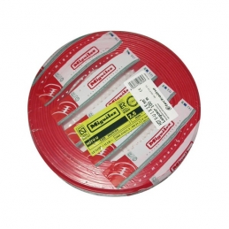 Couronne de 100 M - Rouge - H07 V-U 2,5 mm² - ELECTRALINE