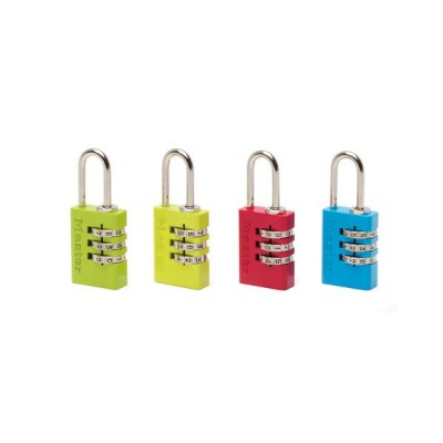 Cadenas aluminium couleur à combinaison réglable - MASTERLOCK