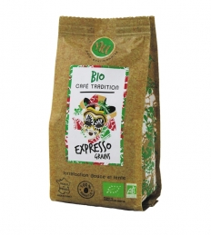 Café Bio en grains - Expresso - 125 Grs - MAISON TAILLEFER