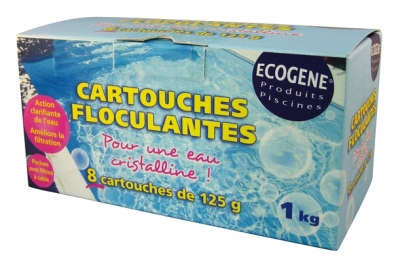 Cartouches Floculantes - 1kg - ECOGENE
