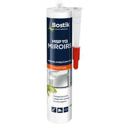 Fixation pro miroirs MS113 - cartouche 290ml - BOSTIK