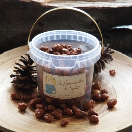 Petit seau de cacahuètes grillées sucrées - 350 Grs - LES GOURMANDISES DE SOPHIE