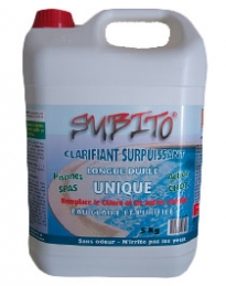 Clarifiant pour piscine - Oxygène actif - 5 L - SUBITO