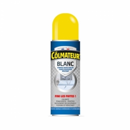Spray d'étancheité - Fissures et failles - Blanc - 400 ml - LE COLMATEUR