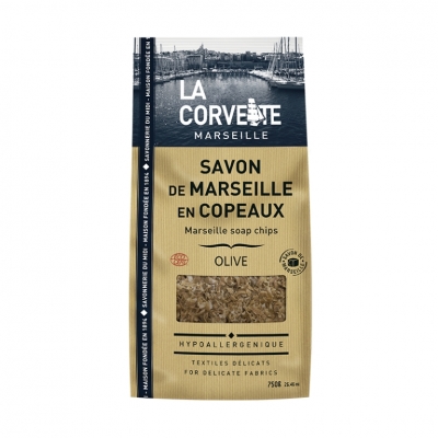Copeaux de savon de Marseille - Olive - 750 Grs - LA CORVETTE