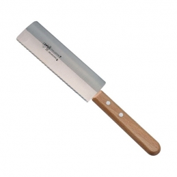 Couteau à raclette manche en hêtre 26 cm Roger Orfèvre 