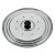 Couvercle anti-gras en inox - D: 28 à D: 30 cm - METALTEX