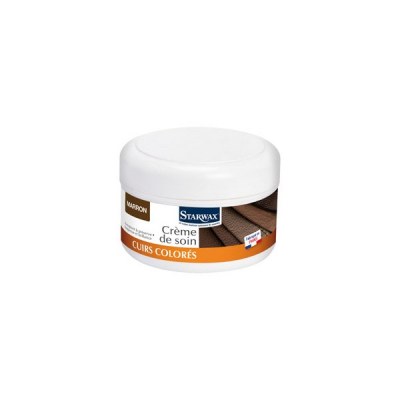 Crème nourrissante pour le cuir - marron - 150mL de STARWAX