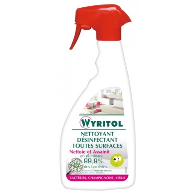 Nettoyant / désinfectant multi-surfaces - 500 ml - WYRITOL