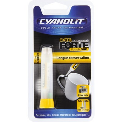 Cyanolit 33300007 Blister de colle longue conservation 2 g