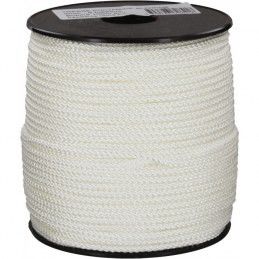 Bobine de 100 m Drisse tressé blanc - Ø3 mm