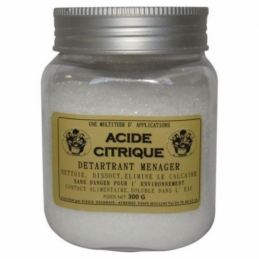 Acide citrique - Détartrant ménager et anti-oxydant - 300 Grs - DOUSSELIN