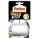 Adhésif super-puissant Power Tape Blanc - 5 m x 50 mm - PATTEX