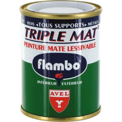 Triple mat - Blanc - 100 ml - Flambo AVEL