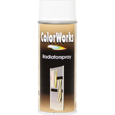 Peinture radiateur - Blanc - Aérosol 400 ml - COLORWORKS