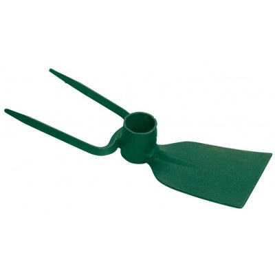 Serfouette soudée - Panne et fourche - Sans manche - 26 cm - CAP VERT