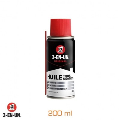 Huile - Formule professionnelle Double spray 200 ml - 3-EN-UN