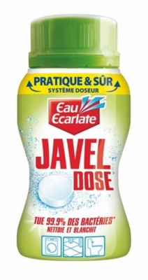 Pastilles eau de javel - Javel doses - 40 pastilles - EAU ECARLATE