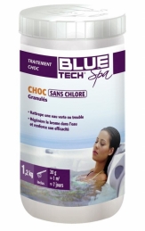 Brome choc sans chlore pour SPA - 1.2 Kg - BLUE TECH