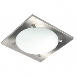 Plafonnier de salle de bain - Acier et verre - Vado - RANEX