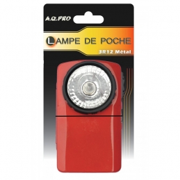 Lampe de poche en métal - 3R12 - AQ PRO