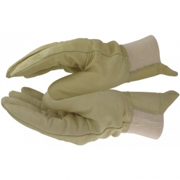 Gants traités hydrofuge et oléofuge - Cuir - Taille 10 - OUTIBAT