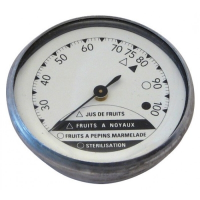 Thermomètre à aiguille pour stérilisateur - 0 à 100 °C - STIL